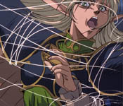 deedlit caught in a web
